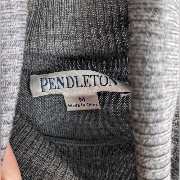 Pendleton Kenar Annalaura 100% Wool Sweaters Italian Neutral Palette Minimalist - Picture 5 of 16